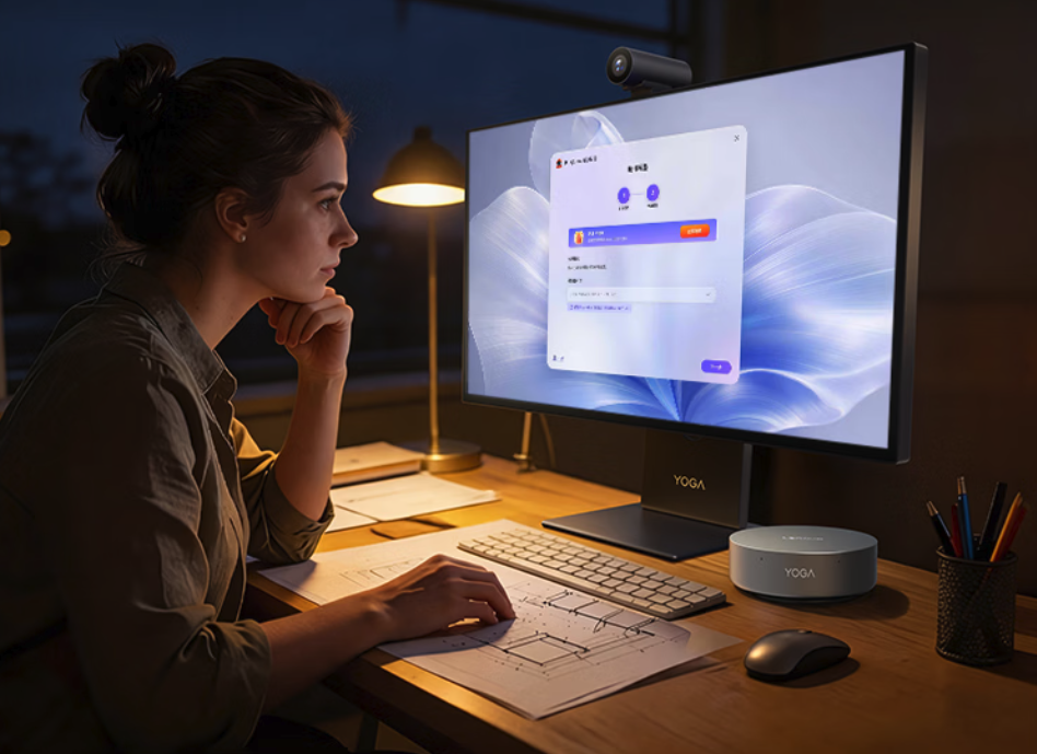 联想YOGA AI Mini迷你主机上架 5499元起 主打便携与AI适配